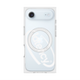 プレミアムスクエアケース with MagSafe［ LATENCY - Circle logo - Clear ］