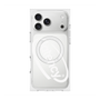 プレミアムスクエアケース with MagSafe［ LATENCY - Circle logo - Clear ］