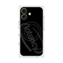 プレミアムスクエアケース with MagSafe［ LATENCY - Circle logo - Black ］