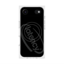 プレミアムスクエアケース with MagSafe［ LATENCY - Circle logo - Black ］