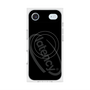プレミアムスクエアケース with MagSafe［ LATENCY - Circle logo - Black ］