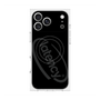 プレミアムスクエアケース with MagSafe［ LATENCY - Circle logo - Black ］