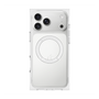 プレミアムスクエアケース with MagSafe［ LATENCY - Logotype - Clear ］