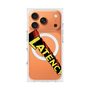 プレミアムスクエアケース with MagSafe［ LATENCY - Rock logo - Clear ］