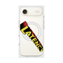 プレミアムスクエアケース with MagSafe［ LATENCY - Rock logo - Clear ］