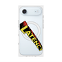 プレミアムスクエアケース with MagSafe［ LATENCY - Rock logo - Clear ］
