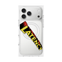 プレミアムスクエアケース with MagSafe［ LATENCY - Rock logo - Clear ］