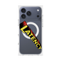 プレミアムスクエアケース with MagSafe［ LATENCY - Rock logo - Clear ］