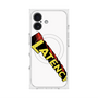 プレミアムスクエアケース with MagSafe［ LATENCY - Rock logo - White ］