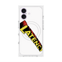 プレミアムスクエアケース with MagSafe［ LATENCY - Rock logo - White ］