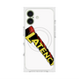 プレミアムスクエアケース with MagSafe［ LATENCY - Rock logo - White ］
