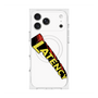 プレミアムスクエアケース with MagSafe［ LATENCY - Rock logo - White ］