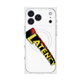 プレミアムスクエアケース with MagSafe［ LATENCY - Rock logo - White ］