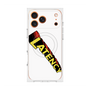 プレミアムスクエアケース with MagSafe［ LATENCY - Rock logo - White ］
