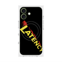 プレミアムスクエアケース with MagSafe［ LATENCY - Rock logo - Black ］
