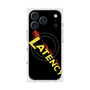 プレミアムスクエアケース with MagSafe［ LATENCY - Rock logo - Black ］