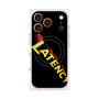 プレミアムスクエアケース with MagSafe［ LATENCY - Rock logo - Black ］