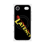 プレミアムスクエアケース with MagSafe［ LATENCY - Rock logo - Black ］