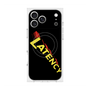 プレミアムスクエアケース with MagSafe［ LATENCY - Rock logo - Black ］