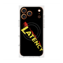 プレミアムスクエアケース with MagSafe［ LATENCY - Rock logo - Black ］