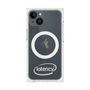 プレミアムスクエアケース with MagSafe［ LATENCY - Circle logo - Gray ］