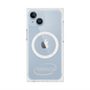 プレミアムスクエアケース with MagSafe［ LATENCY - Circle logo - Gray ］