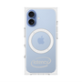 プレミアムスクエアケース with MagSafe［ LATENCY - Circle logo - Gray ］