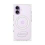 プレミアムスクエアケース with MagSafe［ LATENCY - Circle logo - Gray ］