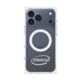 プレミアムスクエアケース with MagSafe［ LATENCY - Circle logo - Gray ］