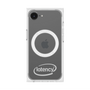 プレミアムスクエアケース with MagSafe［ LATENCY - Circle logo - Gray ］