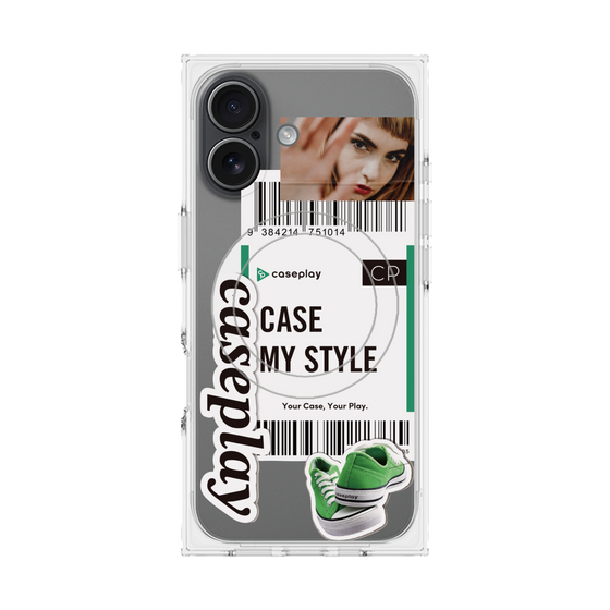 プレミアムスクエアケース with MagSafe［ YOUR CASE YOUR PLAY - オリジナル - ファッション好き ］