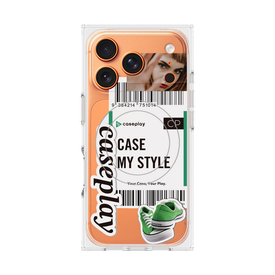 プレミアムスクエアケース with MagSafe［ YOUR CASE YOUR PLAY - オリジナル - ファッション好き ］