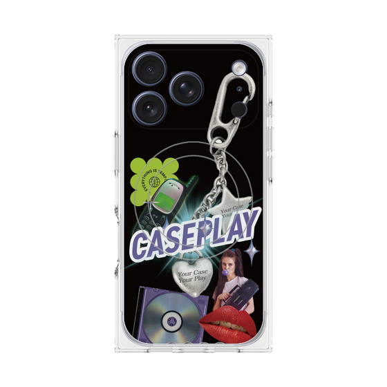 プレミアムスクエアケース with MagSafe［ YOUR CASE YOUR PLAY - オリジナル - 音楽好き ］