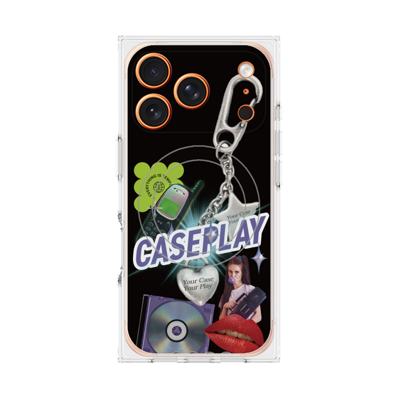 プレミアムスクエアケース with MagSafe［ YOUR CASE YOUR PLAY - オリジナル - 音楽好き ］