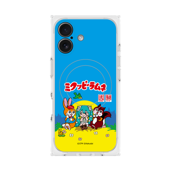 プレミアムスクエアケース with MagSafe［ 初音ミク×クッピーラムネ - パッケージ ］