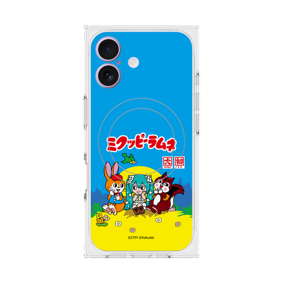 プレミアムスクエアケース with MagSafe［ 初音ミク×クッピーラムネ - パッケージ ］
