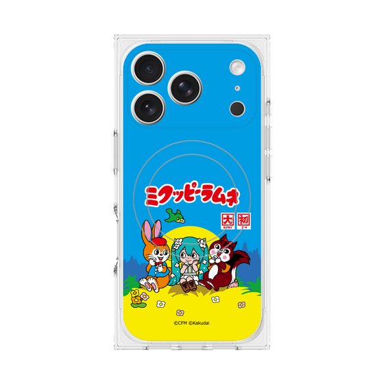 プレミアムスクエアケース with MagSafe［ 初音ミク×クッピーラムネ - パッケージ ］