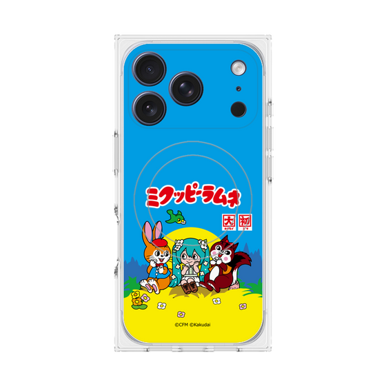プレミアムスクエアケース with MagSafe［ 初音ミク×クッピーラムネ - パッケージ ］