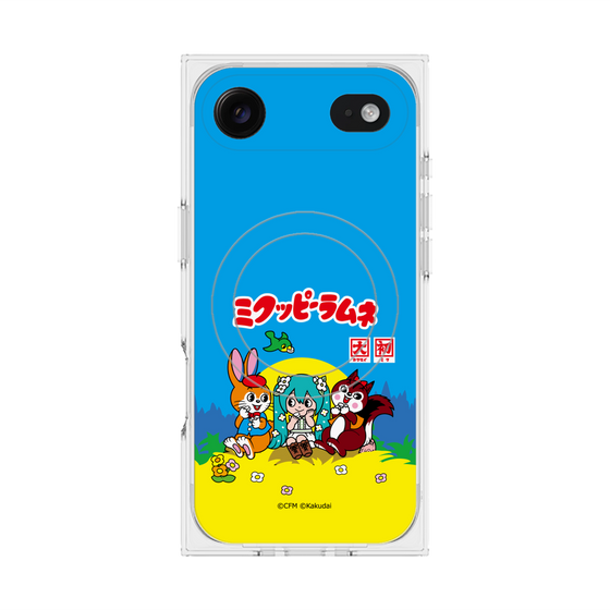 プレミアムスクエアケース with MagSafe［ 初音ミク×クッピーラムネ - パッケージ ］