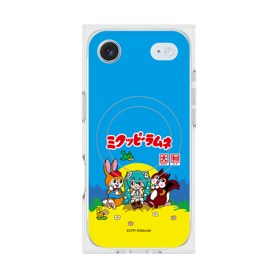 プレミアムスクエアケース with MagSafe［ 初音ミク×クッピーラムネ - パッケージ ］