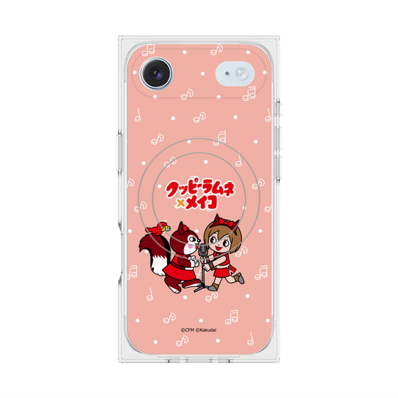 プレミアムスクエアケース with MagSafe［ 初音ミク×クッピーラムネ - MEIKO×ラム - デフォルメイラスト ］