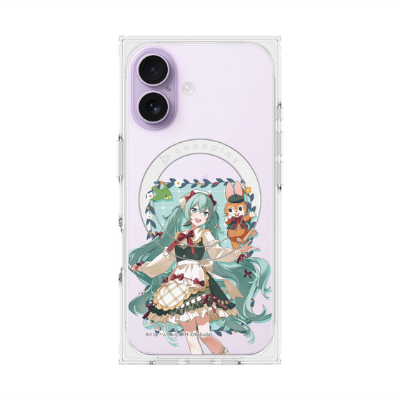 プレミアムスクエアケース with MagSafe［ 初音ミク×クッピーラムネ - 初音ミク×クッピー - 等身イラスト1 ］