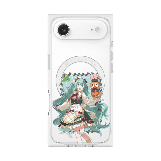プレミアムスクエアケース with MagSafe［ 初音ミク×クッピーラムネ - 初音ミク×クッピー - 等身イラスト1 ］