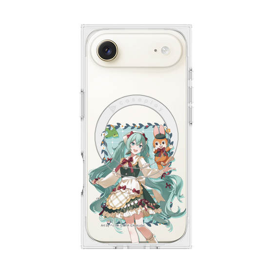 プレミアムスクエアケース with MagSafe［ 初音ミク×クッピーラムネ - 初音ミク×クッピー - 等身イラスト1 ］