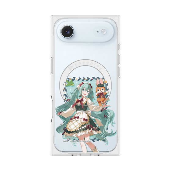 プレミアムスクエアケース with MagSafe［ 初音ミク×クッピーラムネ - 初音ミク×クッピー - 等身イラスト1 ］