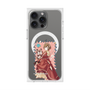 プレミアムスクエアケース with MagSafe［ 初音ミク×クッピーラムネ - MEIKO×ラム - 等身イラスト1 ］