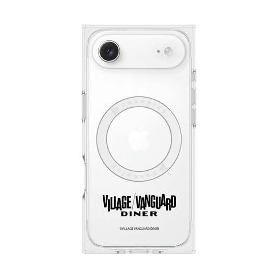 プレミアムスクエアケース with MagSafe［ ヴィレッジヴァンガードダイナー - ロゴ ］