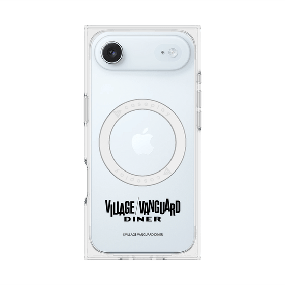 プレミアムスクエアケース with MagSafe［ ヴィレッジヴァンガードダイナー - ロゴ ］
