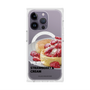プレミアムスクエアケース with MagSafe［ ヴィレッジヴァンガードダイナー - ストロベリー＆クリームパンケーキ ］