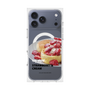 プレミアムスクエアケース with MagSafe［ ヴィレッジヴァンガードダイナー - ストロベリー＆クリームパンケーキ ］